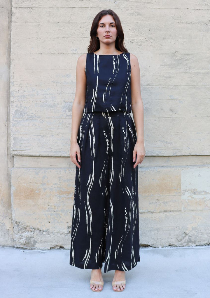 Lior Top - Black Sumi