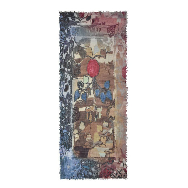 Atkinson Abstract Floral Scarf
