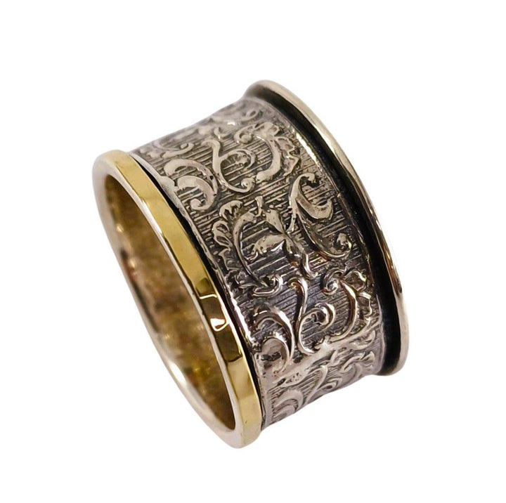 Scroll Spinner Ring