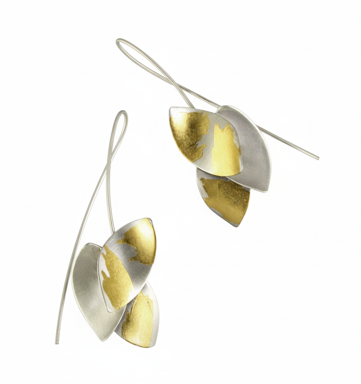 Three Leaf Earrings