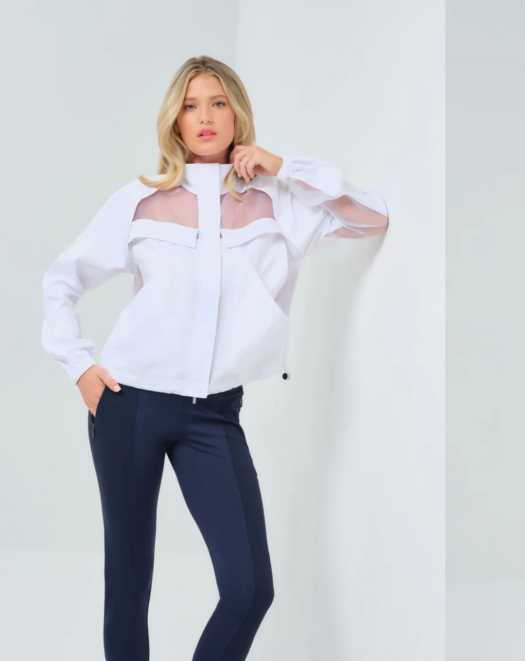 Crystal Jacket - White
