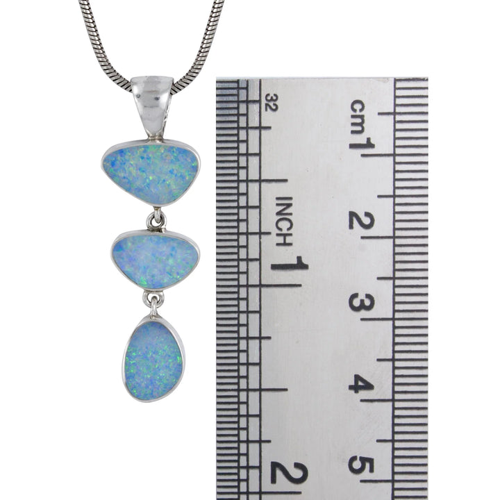 Opal Drop Pendant