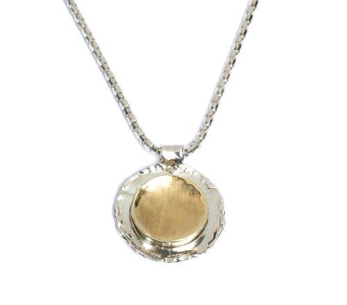 Contained Sun Drop Necklace