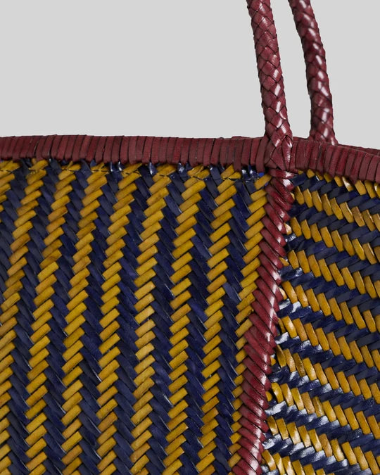 Rubens Stripes - Curry/Night Blue/Barolo