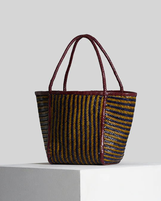Rubens Stripes - Curry/Night Blue/Barolo
