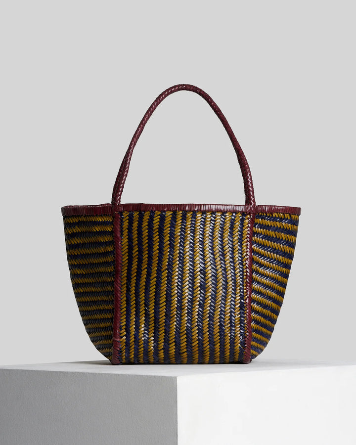 Rubens Stripes - Curry/Night Blue/Barolo