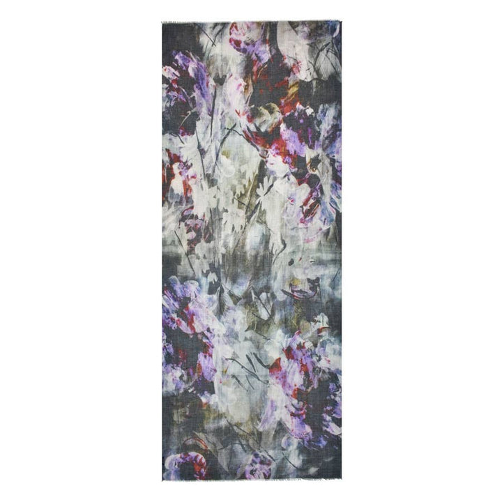 Edgewood Watercolor Floral Scarf
