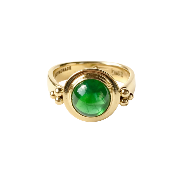 Tsavorite Garnet Capri Ring