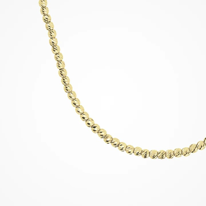 Slash Adjustable Necklace - Gold