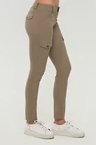 Kate Skinny Cargo Pant in Khaki