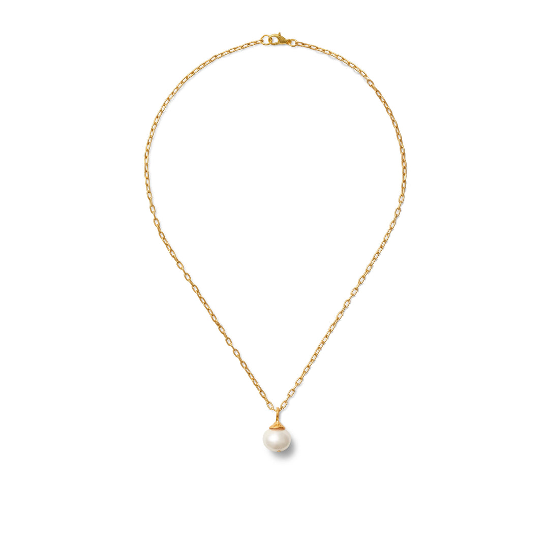 Baby Pebble Pearl Pendant