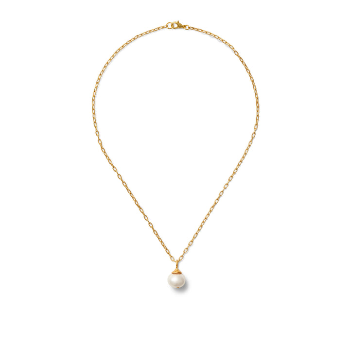 Baby Pebble Pearl Pendant