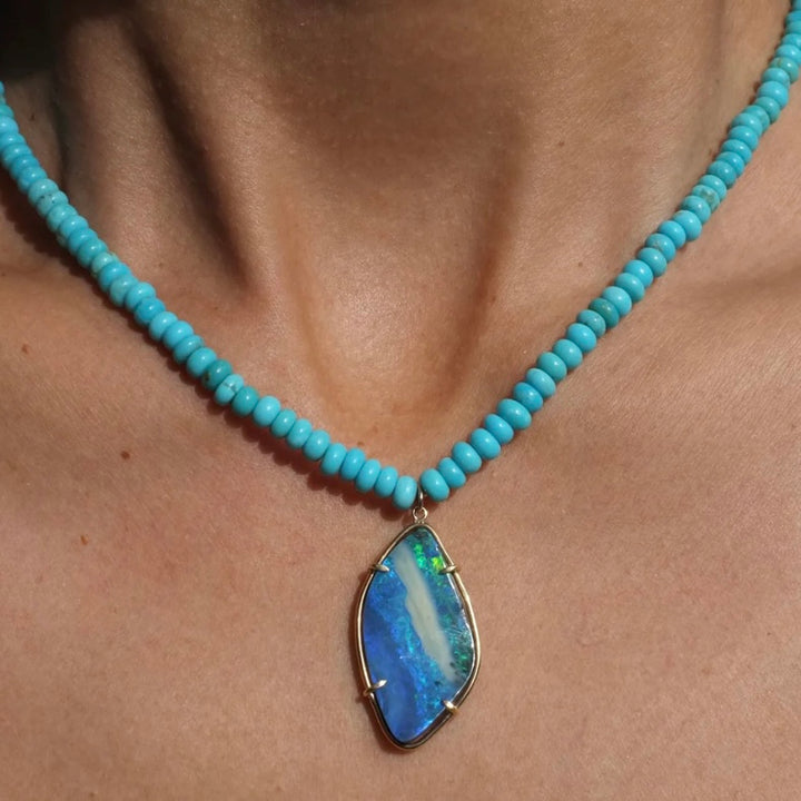 Turquoise Opal Necklace