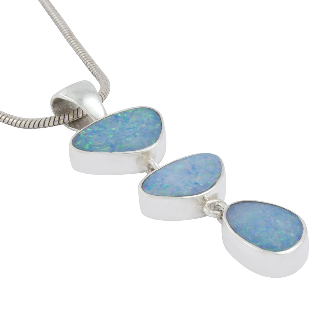 Opal Drop Pendant