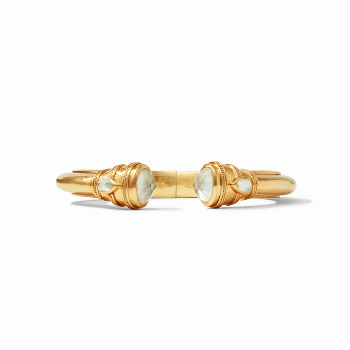 Cannes Demi Cuff - Iridescent Crystal