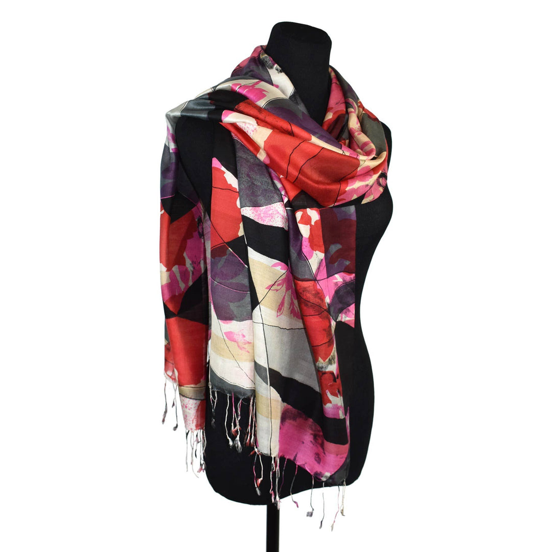 Alejandra Handwoven Silk Scarf