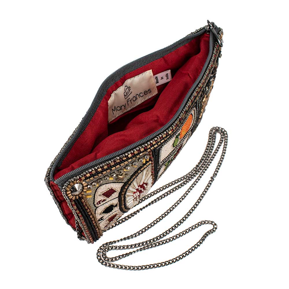 Payoff Beaded Slot Machine Crossbody Phone Bag