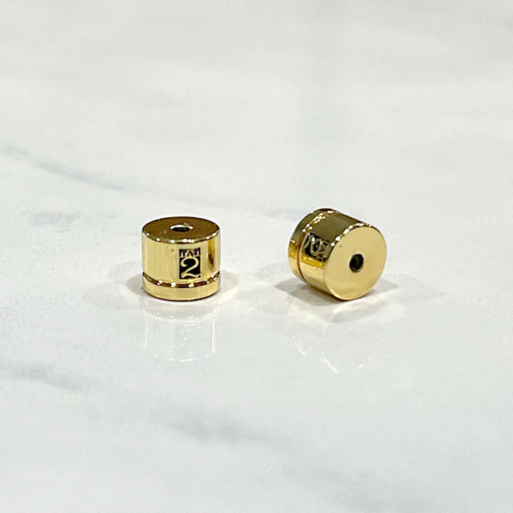 Gold Mini Egy Crystal Hoops