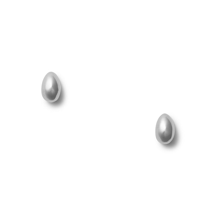 Big Dipper Bean Stud Earring ~ Sterling Silver