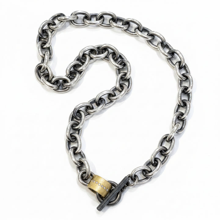 Lucia XLG Gold Rondelle Necklace