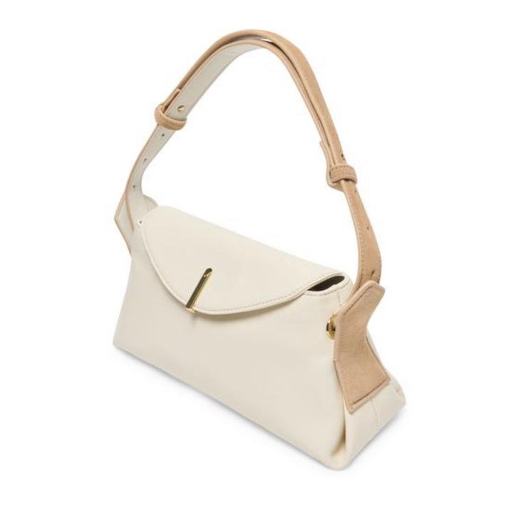 Devyn East West Shoulder Bag - White