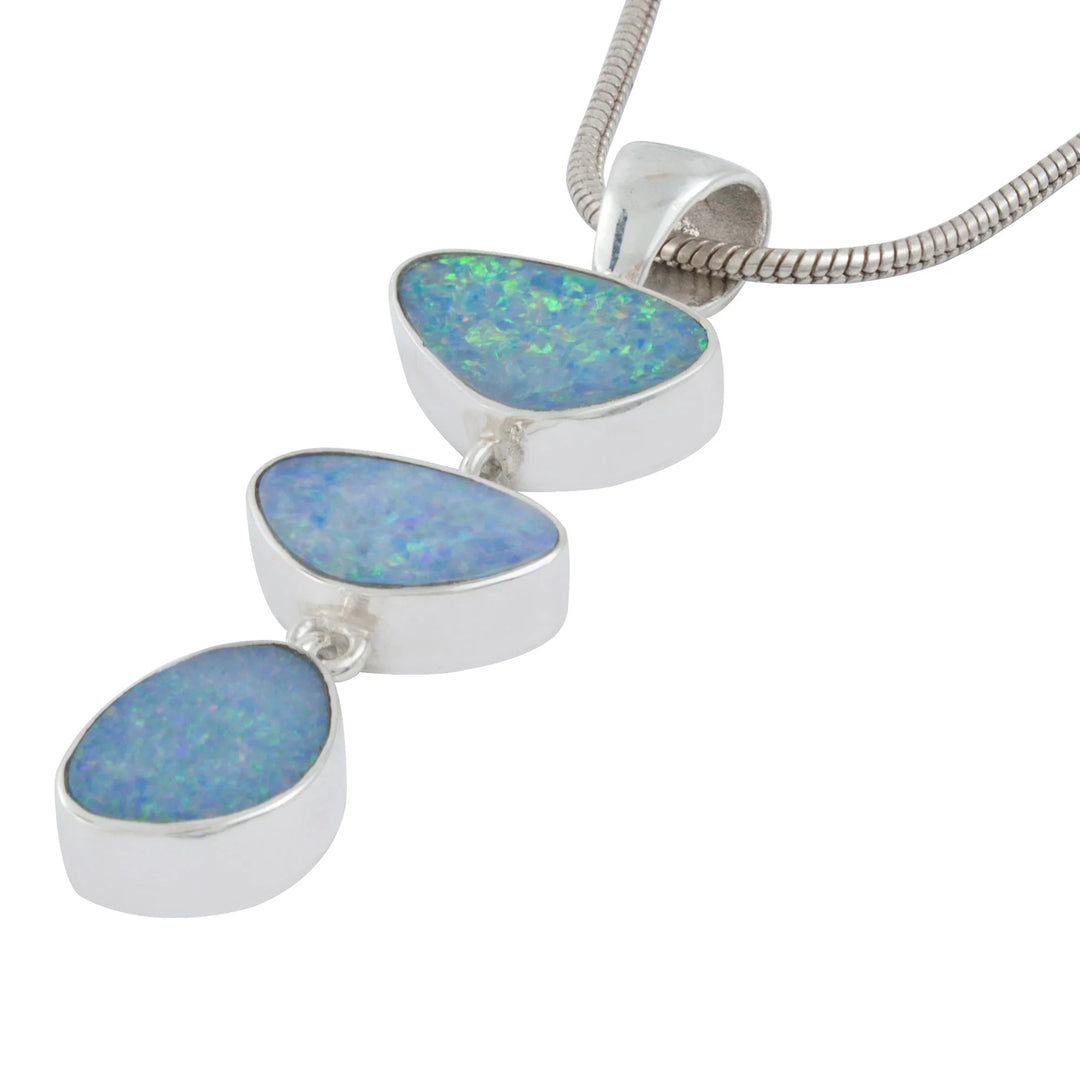 Opal Drop Pendant