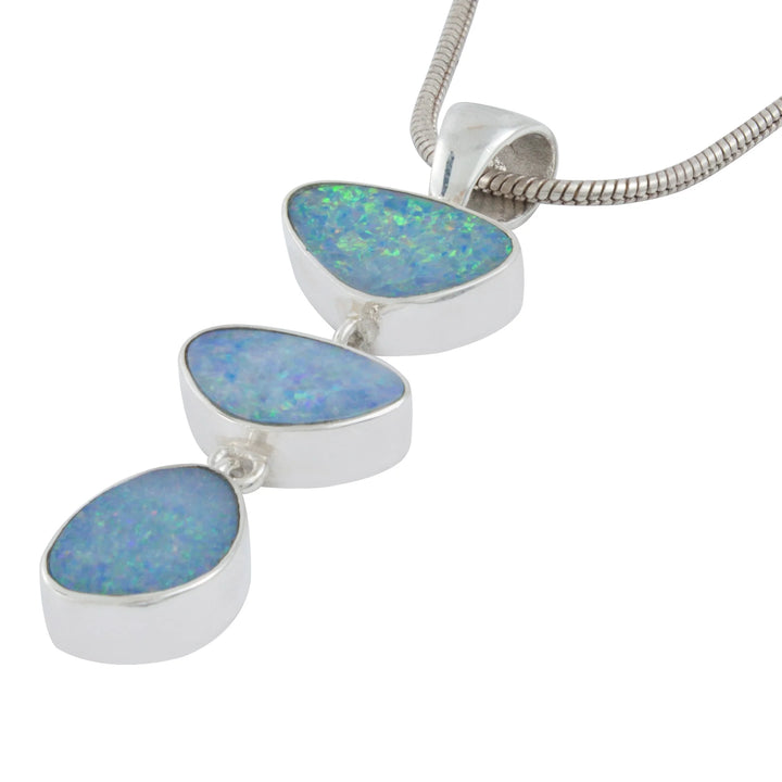 Opal Drop Pendant