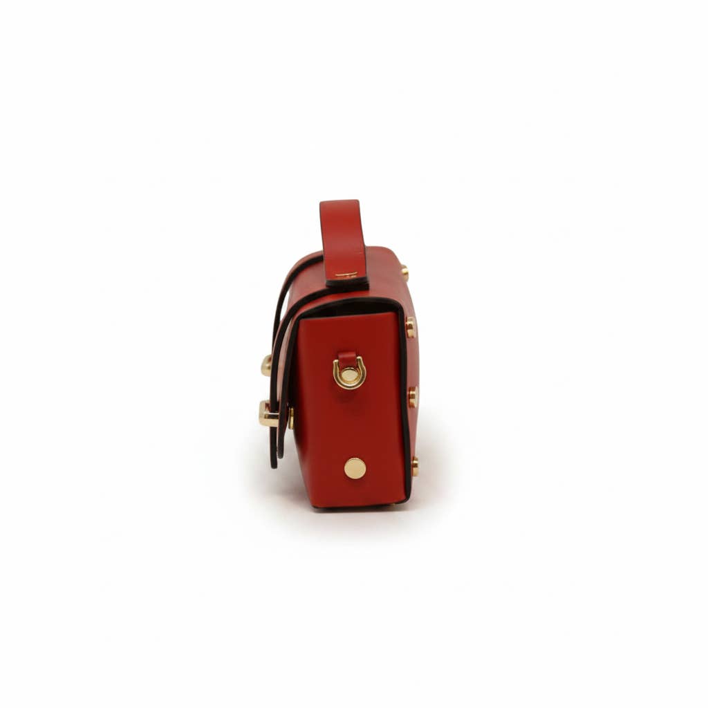 Top-Handle Crossbody Bag