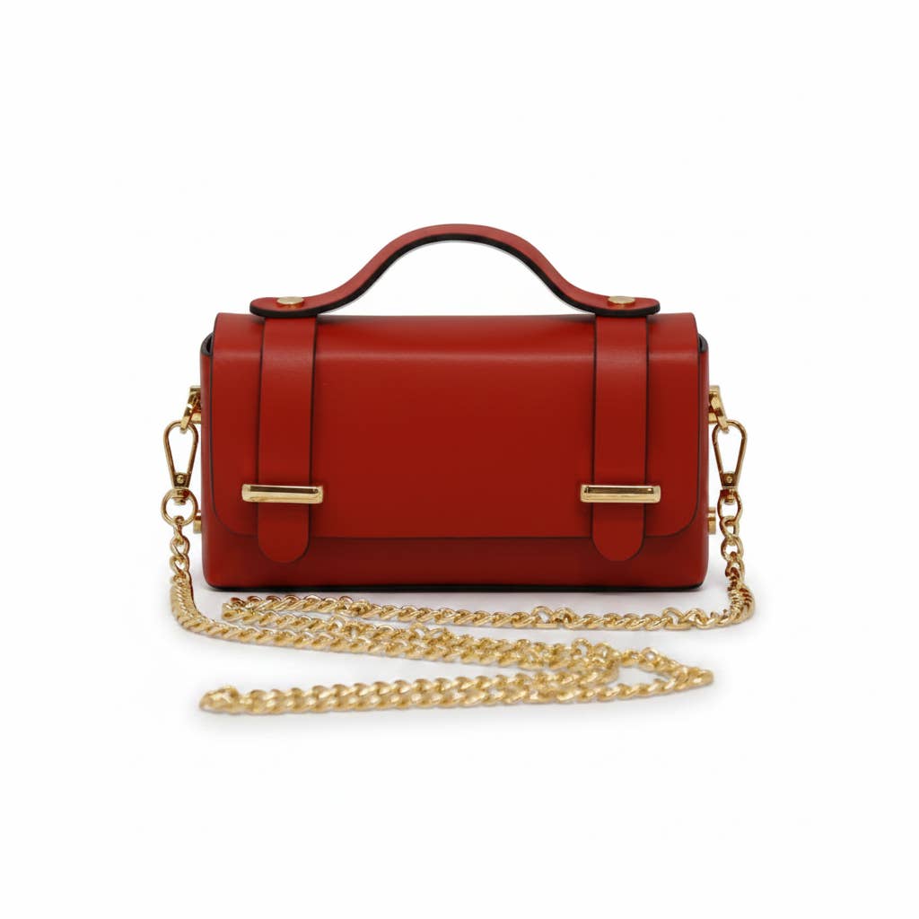 Top-Handle Crossbody Bag