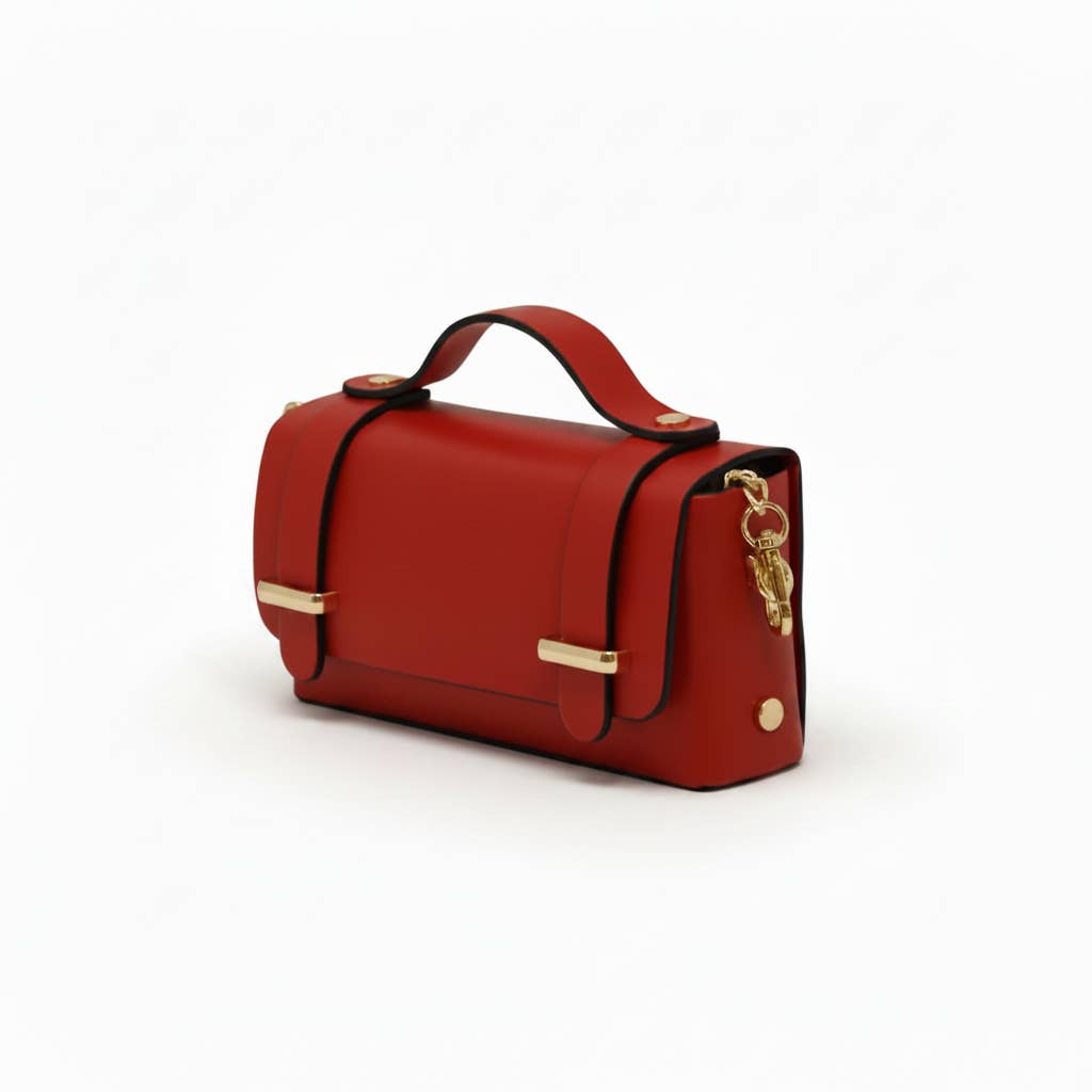 Top-Handle Crossbody Bag