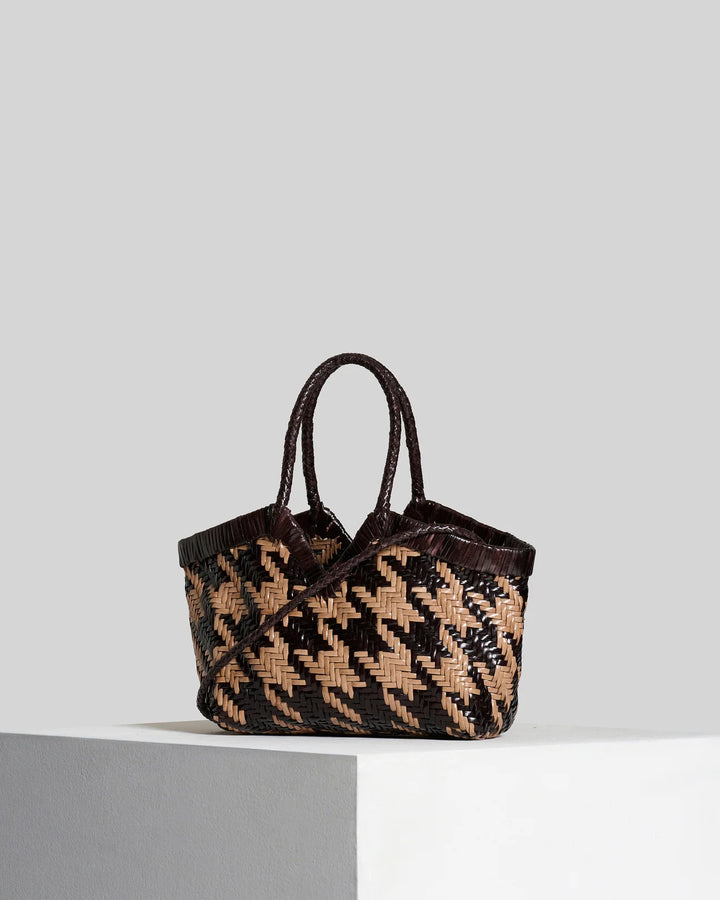 Monet Pied de Poule - Choco/Taupe