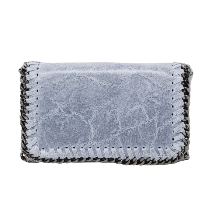 GF0390 GENUINE ITALIAN LEATHER CROSSBODY CLUTCH