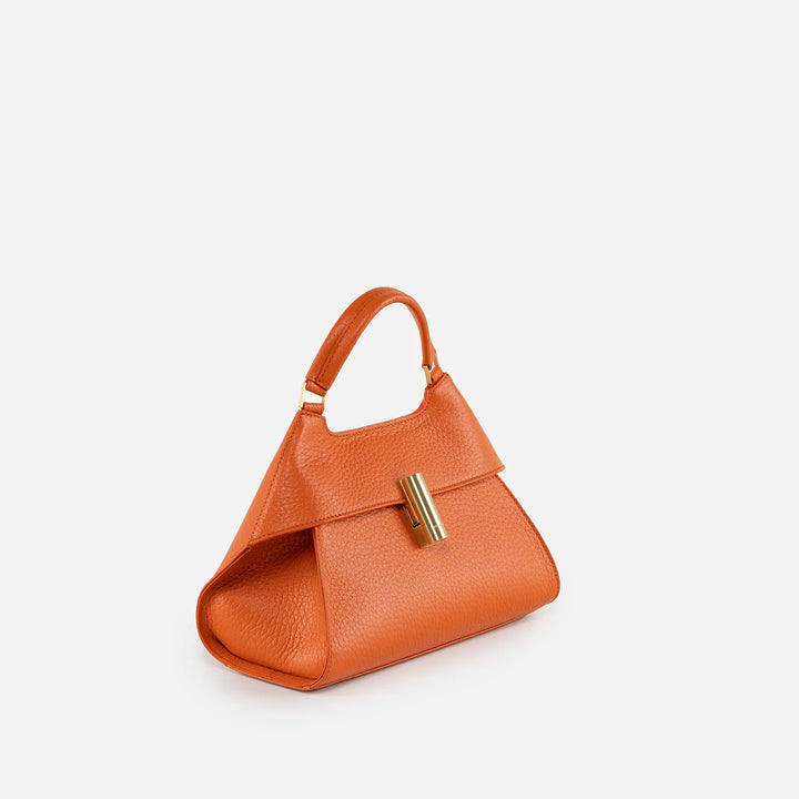 Emma Medium Satchel - Orange