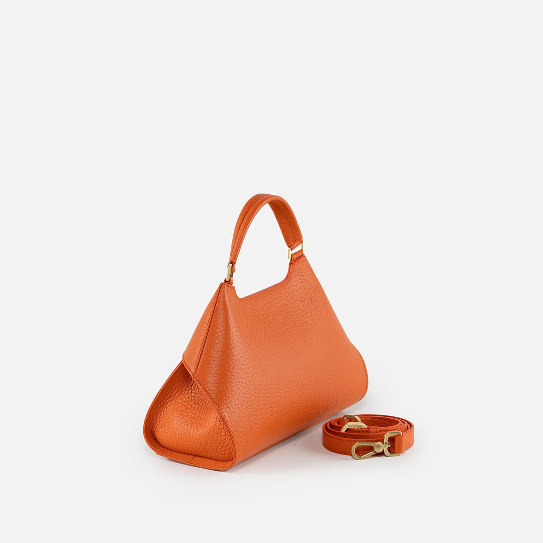 Emma Medium Satchel - Orange