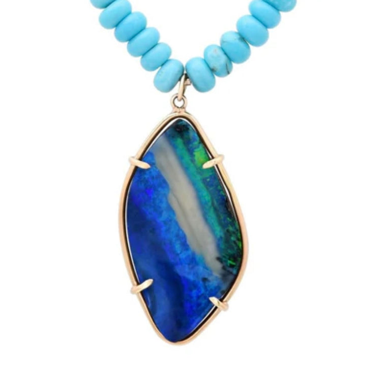 Turquoise Opal Necklace