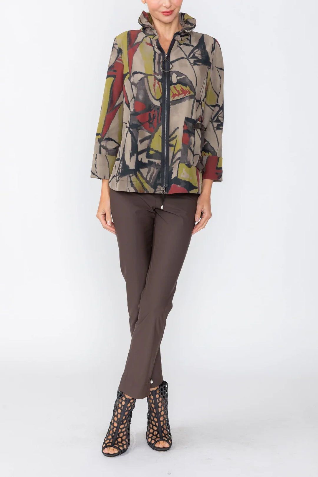 Abstract Print Jacket
