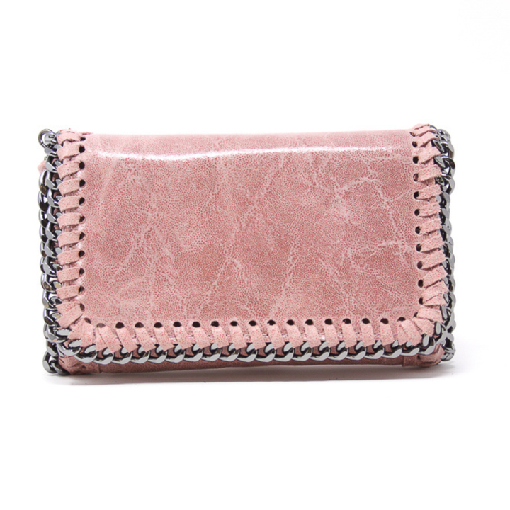 GF0390 GENUINE ITALIAN LEATHER CROSSBODY CLUTCH