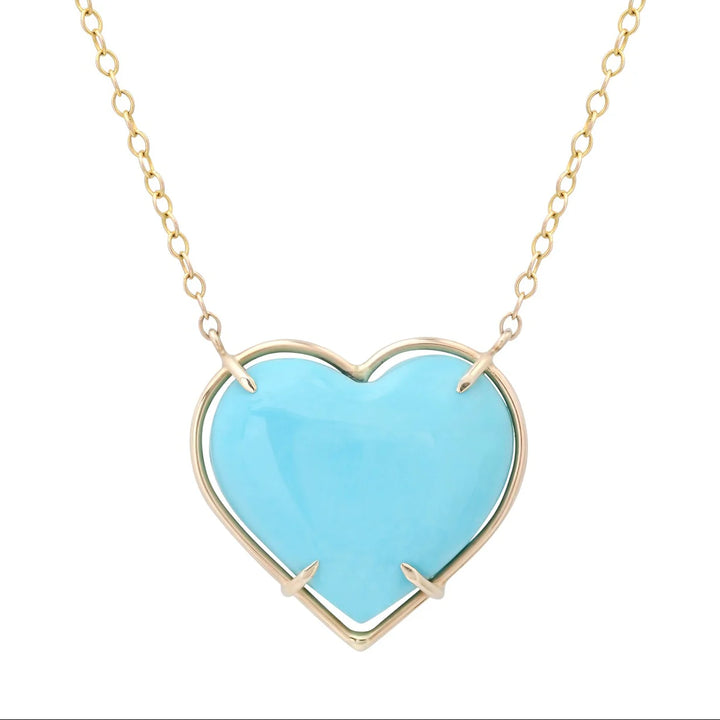Turquoise Heart Necklace