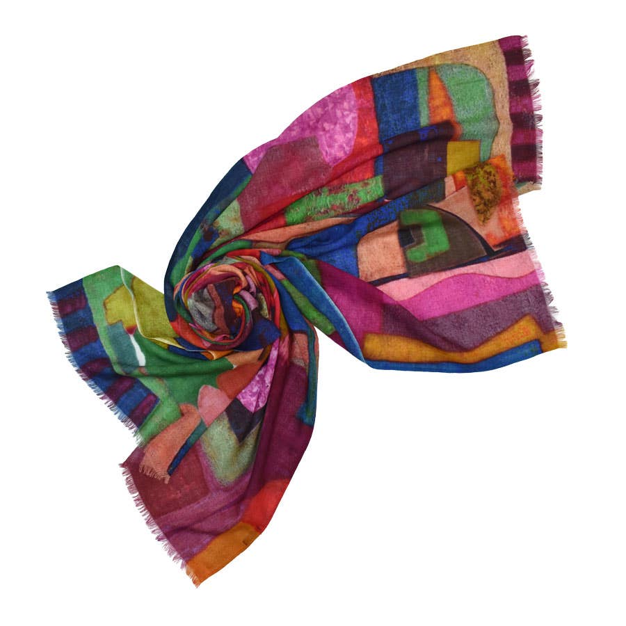 Novalee Abstract Geo Scarf