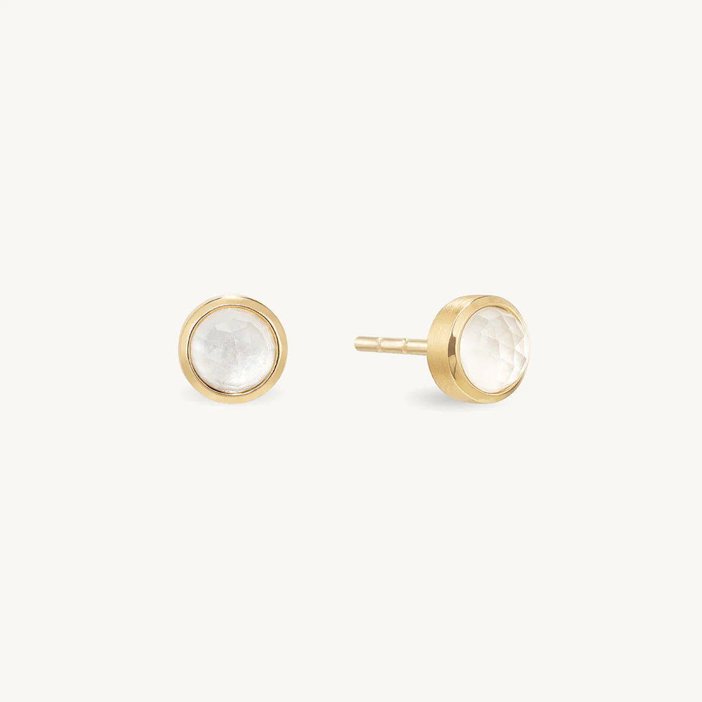 Signature Small Knockout Studs - Iridescent Pearl (Copy)