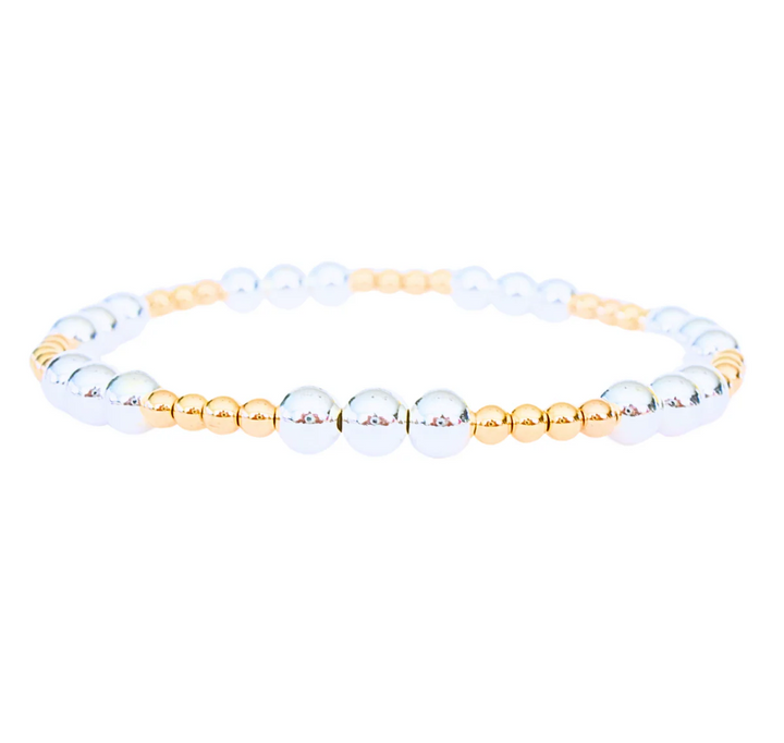 Silver Wave Bracelet