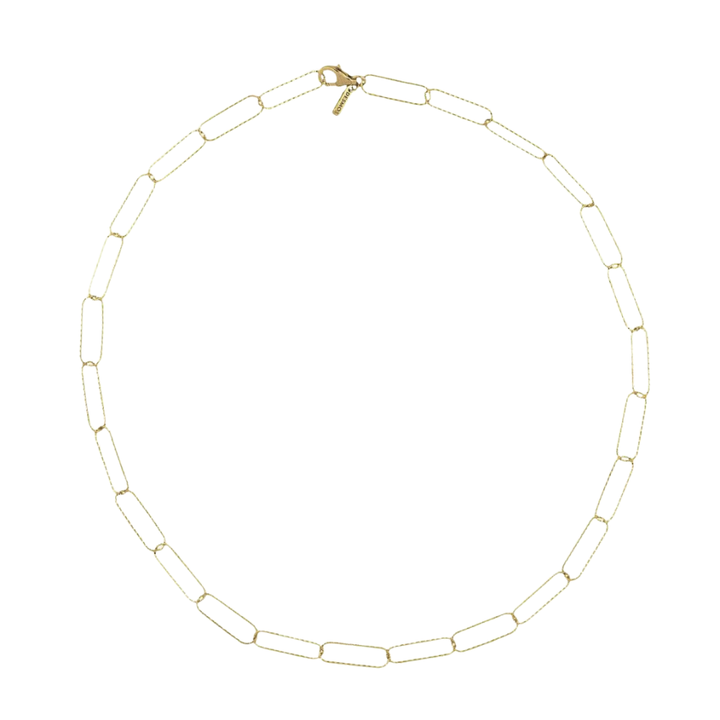 Arabesque Clip Necklace - Gold