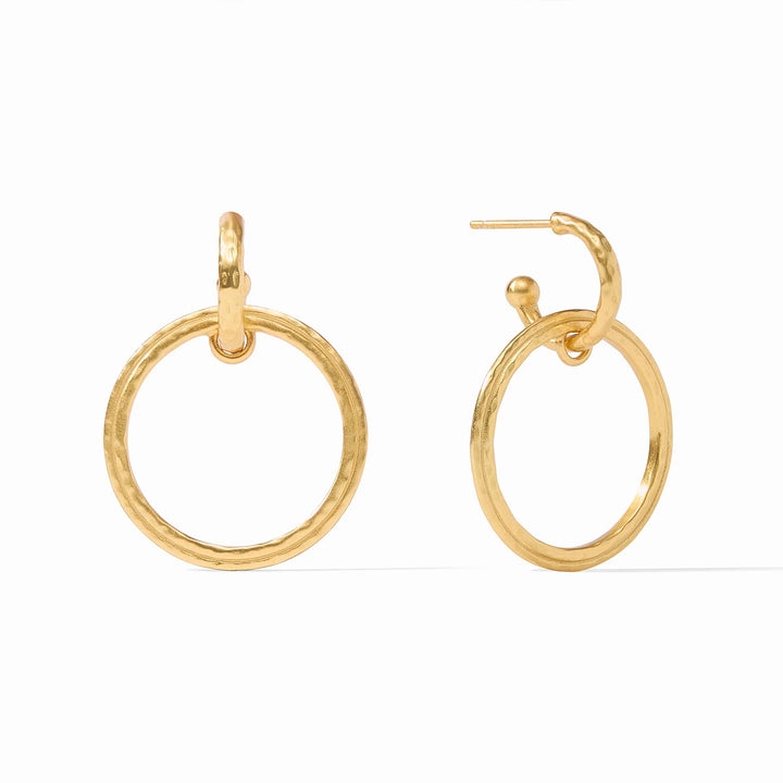 Astor 6-in-1 Charm Earring - Iridescent Chalcedony