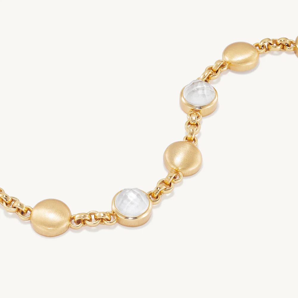 Galleria Station Bracelet - Iridescent Pearl