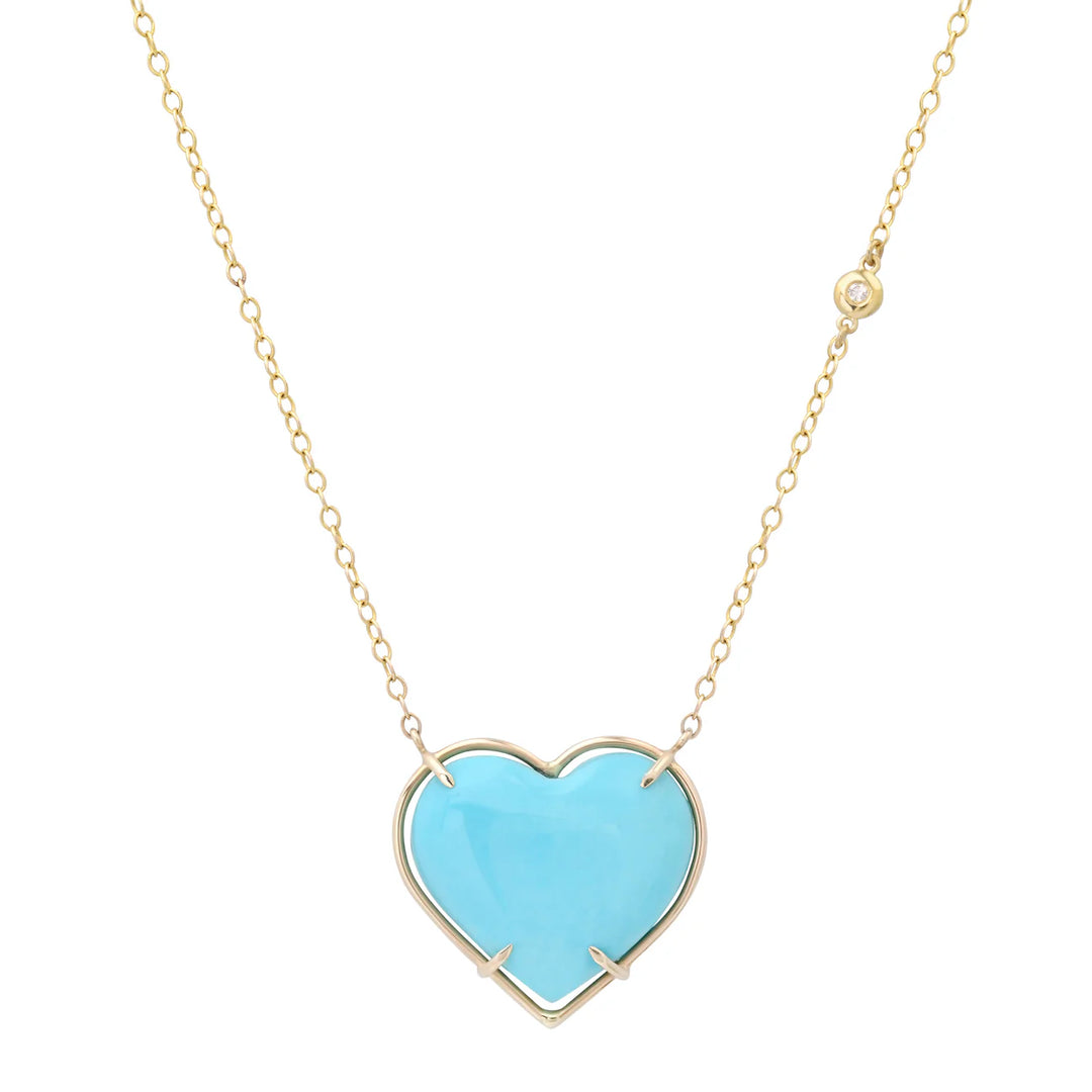 Turquoise Heart Necklace