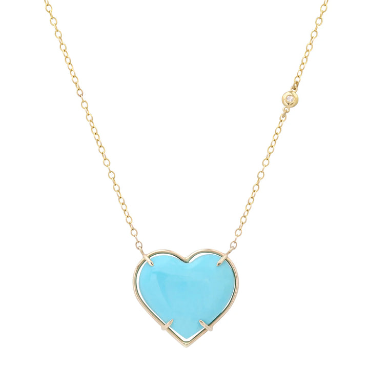 Turquoise Heart Necklace