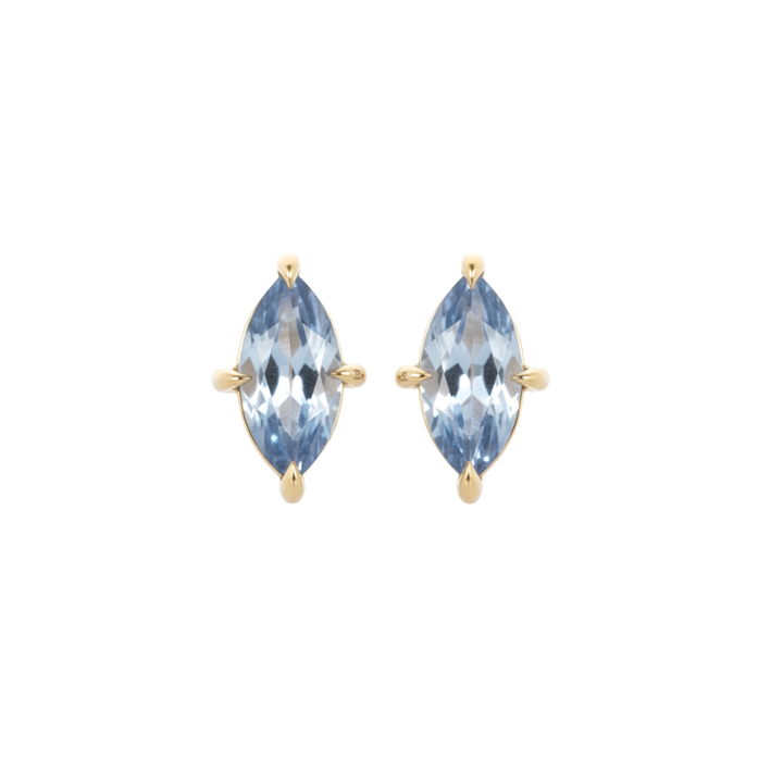 Blue Sapphire Studs