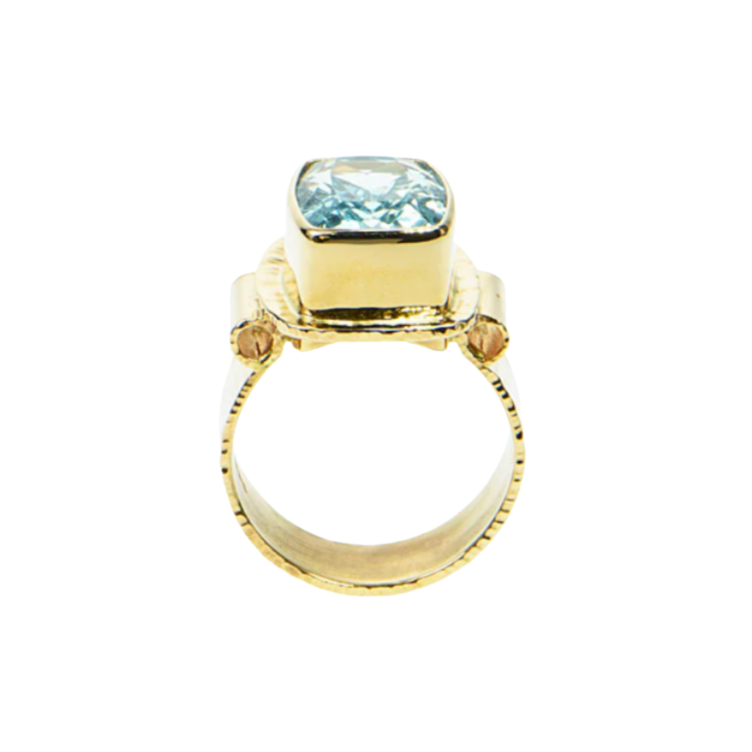 Blue Topaz Ring