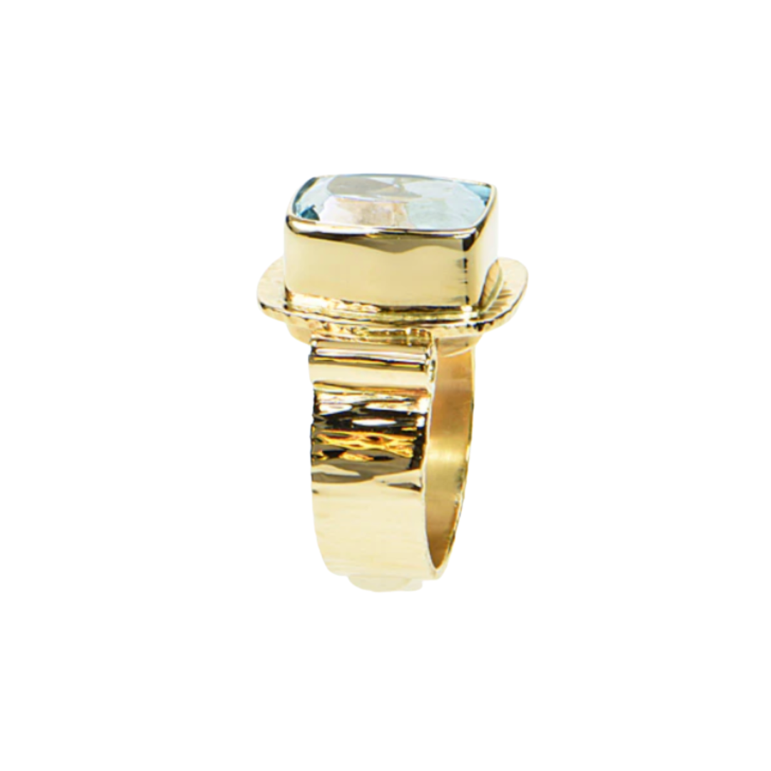 Blue Topaz Ring