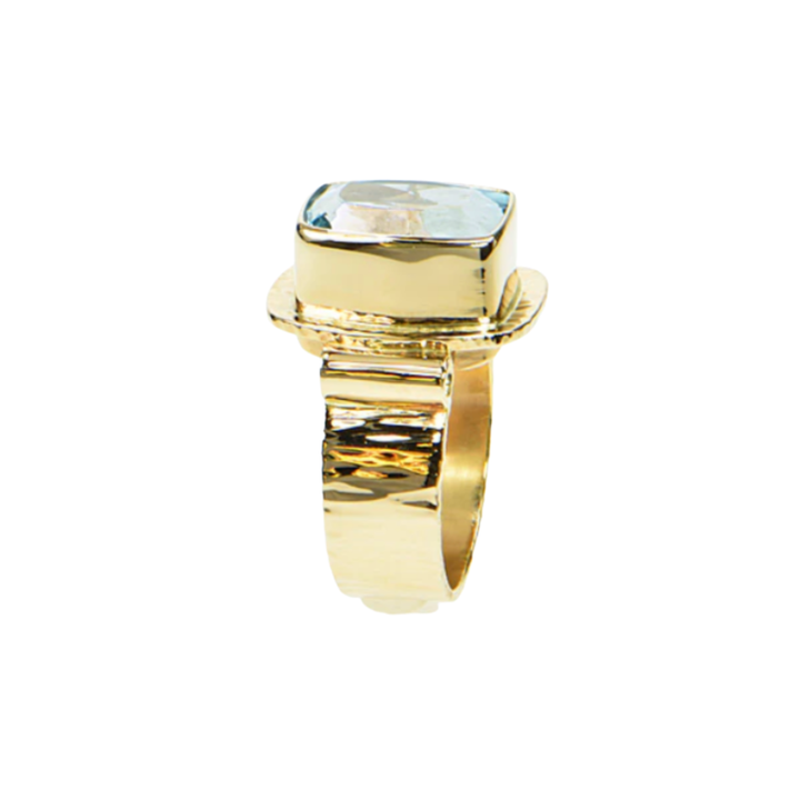Blue Topaz Ring